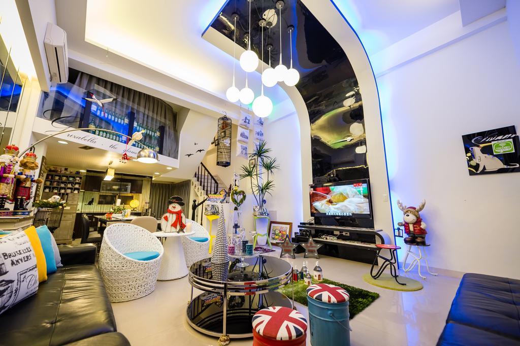 左岸villa 電動麻將k歌包棟主題派對 Luodong Exterior foto